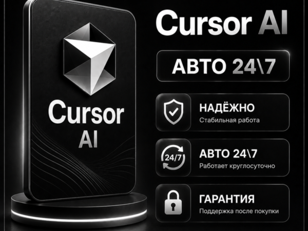 Подписка Cursor AI Pro с премиальными возможностями